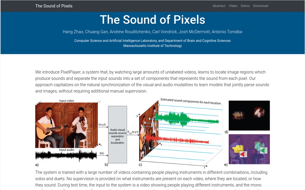 PixelPlayer官网体验入口 AI音频视觉分离工具在线使用