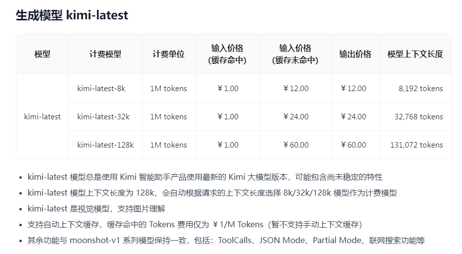 月之暗面推出kimi-latest：可第一时间体验kimi最新模型