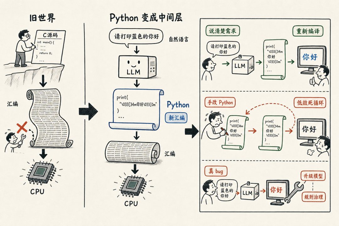 AI 时代，Python 已经是新的"汇编语言"了