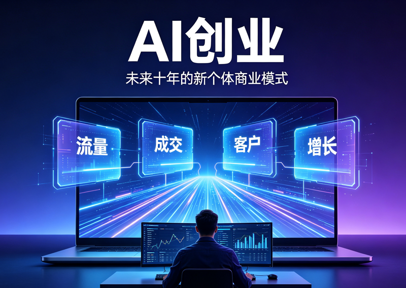 AI时代创业终极真相：淘汰的是传统苦力，崛起的是人机结合的新商业个体